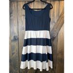 Kate Spade  Celina Dress Striped Nautical Fit And Flare Dress NO BELT Photo 1