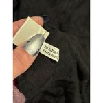 Tommy Bahama Womens L Black Long Sleeved Button Up Silk Wool Blend Sheer Shirt Photo 12