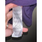 Avenue NWT  Purple Collared Quarter Zip Pullover Pockets Fleece Size 14/16 Photo 3