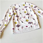 H&M  Girl Crew Graphic Sweatshirt Top Photo 3