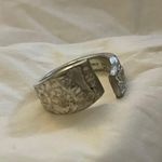 Handmade Vintage silver spoon ring Photo 0