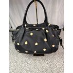 Kate Spade Women's Black Tote Handbag with Tan Spots Photo 1