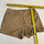 J.Crew Twill British Khaki Chino Shorts size 000 Photo 6
