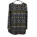 LuLaRoe Long Sleeve T Shirt Floral Cottagecore Preppy Size Medium Loungewear Photo 1