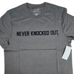 Spiritual Gangster Spiritual Gangster x Kendall Toole "Never Knocked Out" T-Shirt Vtg Black L NWT Photo 2