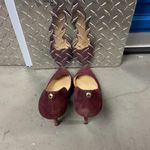 Michael Kors Women's Sz 8 Plum Suede Pumps Photo 2