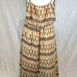 Forever 21 Earthy tribal print high low sundress size large Photo 2