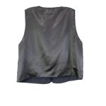 VTG NWT Snowman Winter Theme Black Velvet Vest Sz L Paul Harris Design Deadstock Size L Photo 7