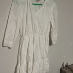 Knox Rose NEW  Summer White eyelet dress sz medium Photo 5