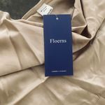 Floerns Women's Plus Size Satin Spaghetti Strap Cowl Neck Wrap Party Cami Dress Photo 7