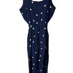 Loft NEW Outlet Polka Dot Camisole Jumpsuit Size 2 Photo 4