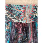 Raga Bohemian Wide Leg Embroidered Waist Band Palazzo Pants Size S Photo 2