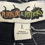 Pumpkins & Potions Skulls and Bones Long Sleeves Crewneck Pullover Shirt Photo 12