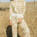 The Great ππ Shrunken Sweatshirt + Stadium Sweatpants ~ Chamomile Floral M NWT Photo 1