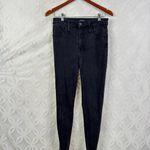 J.Crew  Curvy Toothpick‎ Black Washed Skinny Jeans Size 30 Photo 2