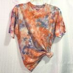 Old Navy  Tie Dye Crew Neck Shirt SMALL Multicolor Short Sleeve Top Unisex Photo 0