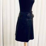 ZARA WOMAN ASYMMETRIC FAUX LEATHER MINI SKIRT. Photo 2