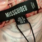 Missguided ‎ pink satin shirt dress barbiecore paisley Photo 3