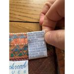 Backroad Blues Women Size Large Button Down Shirt Western Aztec Embroidered City Photo 7