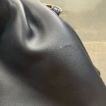 Understated Leather  Black Crescent Vegan Leather Crossbody Photo 8