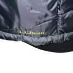 LL Bean Women M Quilted Reversible Goose Down Cold Weather Green Puffer Vest Size M Photo 3