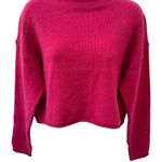 Babaton The Group by  Pink 100% Cashmere Cozy Turtleneck Valentine’s Holiday XS Photo 3