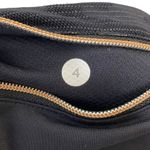 Lululemon Ruched Cropped Leggings Black Stretch Athletic Crop Women’s Size 4 Photo 6