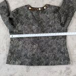 Chico's  Embellished‎ Jacket Beaded Neckline 3/4 Sleeve Party Occasion Size 3 Photo 1