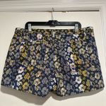 Inked & Faded Women Hawaiian Tropical Hibiscus Blue /Yellow/ Pink Floral Shorts. Size 16 Photo 1