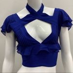 Nasty Gal  ruffle cropped top Photo 0