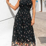 Cupshe NWT  Floral Maxi Dress Photo 0