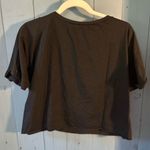 Black Skeleton Graphic Crop T Photo 2