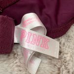 PINK - Victoria's Secret ❤Victoria secret PINK burgundy push up bra 34D Photo 2