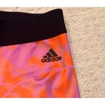 Adidas  HYGLM (tights) Full Length Leggings | Orange and Pink | Size Medium Photo 5