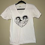 The office Jim and Pam shirt White Photo 0