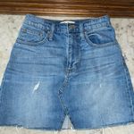 Madewell high rise denim skirt Photo 1