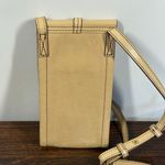 Hobo Women’s cream yellow leather shoulder phone wallet purse 7x4x1.5” Photo 1