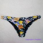 NEW‎ Rhythm. X free people Rio Hi Cut Bikini Bottoms floral, size L Red Size L Photo 1