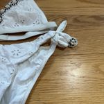 Valery Blu White Eyelet Bikini with Floral Beading Detail Size S NEW WITHOUT TAG Photo 9