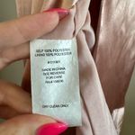 Birdy Grey  Eugina Convertible Midi Dress Shiny Satin Rose Gold Photo 7