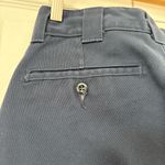 Dickies  Flex Slim Fit Navy Blue Chino Pleated Workwear Straight Leg Pants Size S Photo 12