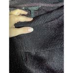 BCBG MAX AZRIA LAURIE OFF THE SHOULDER SWEATER DRESS LARGE METALLIC BURGUNDY Photo 10