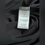 Active USA Women's Black Satin Mini Dress, Spaghetti Straps, Size L, NWT Photo 9