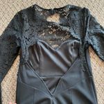 Lulus ‼️ Whenever You Call Black Lace Maxi Dress‼️ Photo 8