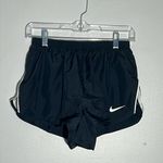 Nike Dri Fit Black High Waist Pull On Lined Athletic Running Shorts Women's M Photo 0