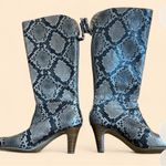 Bandolino NWOT Y2K  Snakeskin Patterned Heeled Boots Photo 2