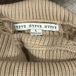 HYFVE  Crop Knit Turtleneck Sweater with Arm Tie Detail Photo 2