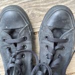 Black womens size 8 or Men’s size 4 converse basketball shoes Photo 1