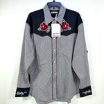 Molly Goddard Meredith Plaid Button Photo 3