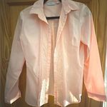 New York & Company women’s long sleeve blouse dress shirt Pink Photo 0